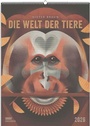 Cover: DUMONT - Die Welt der Tiere 2026 - Wandkalender im Querformat 50 x 70 cm mit einzigartigen Tier-Illustrationen - Knesebeck
