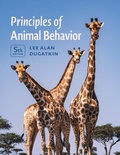 Cover: Principles of Animal Behavior, 5th Edition - University of Chicago Press