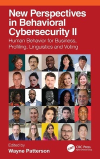 Enlarge image Cover: New Perspectives in Behavioral Cybersecurity II - CRC Press