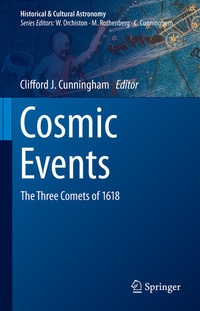 Enlarge image Cover: Cosmic Events - Springer