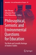 Cover: Philosophical, Semiotic and Environmental Questions for Education - Springer