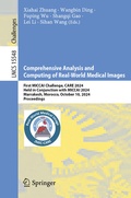 Cover: Comprehensive Analysis and Computing of Real-World Medical Images - Springer
