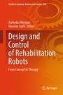 Cover: Design and Control of Rehabilitation Robots - Springer