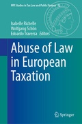 Cover: Abuse of Law in European Taxation - Springer