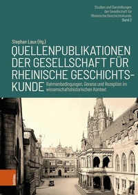 Abbildung von: Quellenpublikationen der Gesellschaft für Rheinische Geschichtskunde - Böhlau