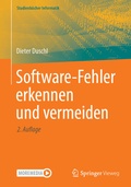 Cover: Software-Fehler erkennen und vermeiden - Springer Vieweg