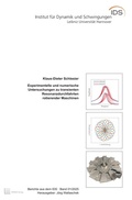 Cover: Experimentelle und numerische Untersuchungen zu transienten Resonanzdurchfahrten rotierender Maschinen - TEWISS