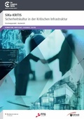 Cover: Sicherheitskultur in der Kritischen Infrastruktur - Hochschule Campus Wien - Bibliothek und Mediathek