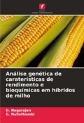 Cover: Analise genetica de carateristicas de rendimento e bioquimicas em hibridos de milho - Edicoes Nosso Conhecimento