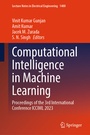 Cover: Computational Intelligence in Machine Learning - Springer