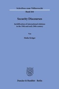 Bild: Security Discourses - Duncker & Humblot