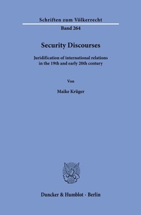 Abbildung von: Security Discourses - Duncker & Humblot