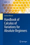 Cover: Handbook of Calculus of Variations for Absolute Beginners - Springer