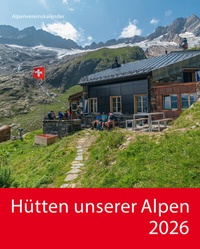 Abbildung von: Hütten unserer Alpen 2026 - Korsch Verlag