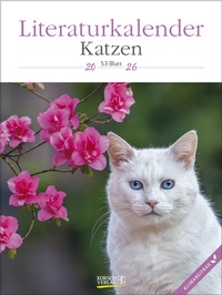 Abbildung von: Literaturkalender Katzen 2026 - Korsch Verlag