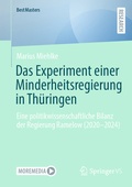 Abbildung von: Das Experiment einer Minderheitsregierung in Thüringen - Springer VS