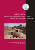 Cover: Space not only for the living: Human Remains at Bronze Age Settlements - Logos Berlin