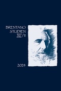 Cover: Brentano Studien. Internationales Jahrbuch der Franz Brentano Forschung / Der fr&uuml;he Brentano - J.H.R&ouml;ll Verlag