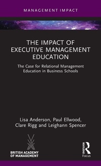 Enlarge image Cover: The Impact of Executive Management Education - Routledge