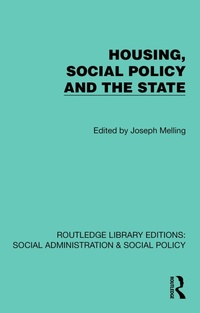 Abbildung von: Housing, Social Policy and the State - Routledge