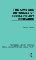 Cover: The Aims and Outcomes of Social Policy Research - Routledge
