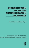 Cover: Introduction to Social Administration in Britain - Routledge