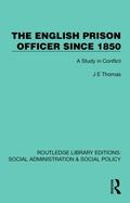Cover: The English Prison Officer Since 1850 - Routledge