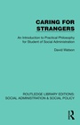 Cover: Caring for Strangers - Routledge