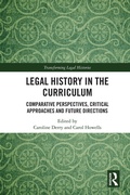 Cover: Legal History in the Curriculum - Routledge
