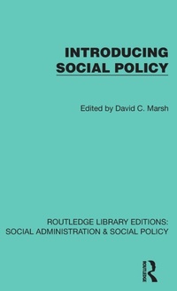 Enlarge image Cover: Introducing Social Policy - Routledge