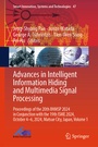 Cover: Advances in Intelligent Information Hiding and Multimedia Signal Processing - Springer Nature Switzerland AG