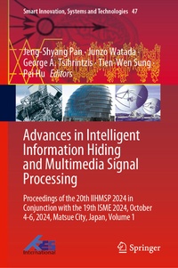 Abbildung von: Advances in Intelligent Information Hiding and Multimedia Signal Processing - Springer Nature Switzerland AG