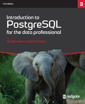 Cover: Introduction to PostgreSQL for the data professional. - Redgate Books