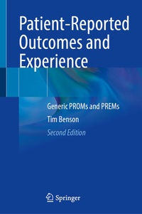 Enlarge image Cover: Patient-Reported Outcomes and Experience - Springer