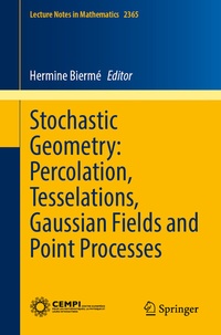 Abbildung von: Stochastic Geometry: Percolation, Tesselations, Gaussian Fields and Point Processes - Springer