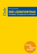 Cover: Der Lizenzvertrag (Kombi Print&digital) - Linde