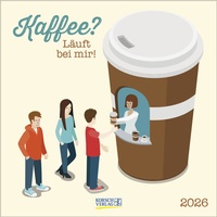 Abbildung von: Kaffee? - Läuft bei mir! 2026 - Korsch Verlag