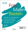 Bild: Foto-Malen-Basteln Bastelkalender weiß 2026 - Korsch Verlag