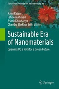Cover: Sustainable Era of Nanomaterials - Springer