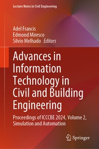 Enlarge image Cover: Advances in Information Technology in Civil and Building Engineering - Springer