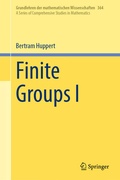 Cover: Finite Groups I - Springer