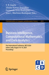 Enlarge image Cover: Business Intelligence, Computational Mathematics, and Data Analytics - Springer