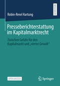 Abbildung von: Presseberichterstattung im Kapitalmarktrecht - Springer