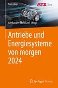 Cover: Antriebe und Energiesysteme von morgen 2024 - Springer Vieweg