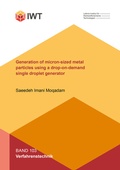 Cover: Generation of micron-sized metal particles using a drop-on-demand single droplet generator - Shaker