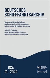 Abbildung von: Deutsches Schifffahrtsarchiv 41, 2024 - transcript