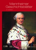 Cover: Mannheimer Geschichtsbl&auml;tter 47 + 48/2024 - verlag regionalkultur