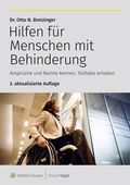 Abbildung von: Hilfen für Menschen mit Behinderung - Wolters Kluwer Steuertipps GmbH
