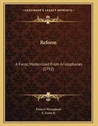 Enlarge image Cover: Reform - Kessinger Publishing