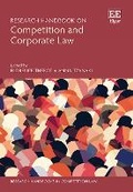 Cover: Research Handbook on Competition and Corporate Law - Edward Elgar Publishing